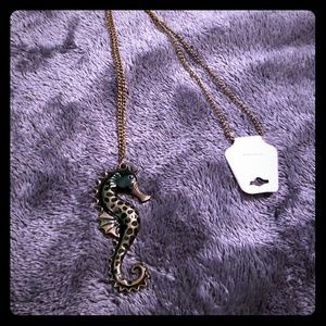 Adorable Mermaid Seahorse Necklace